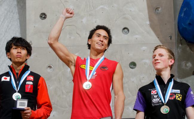 Podium at World Cup